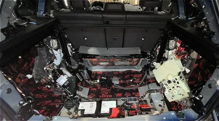 Шумоизоляция BMW X5 2022 баг 4