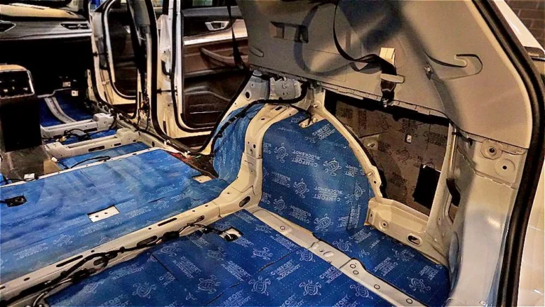 Шумоизоляция Cherry Tiggo 8 pro баг 3