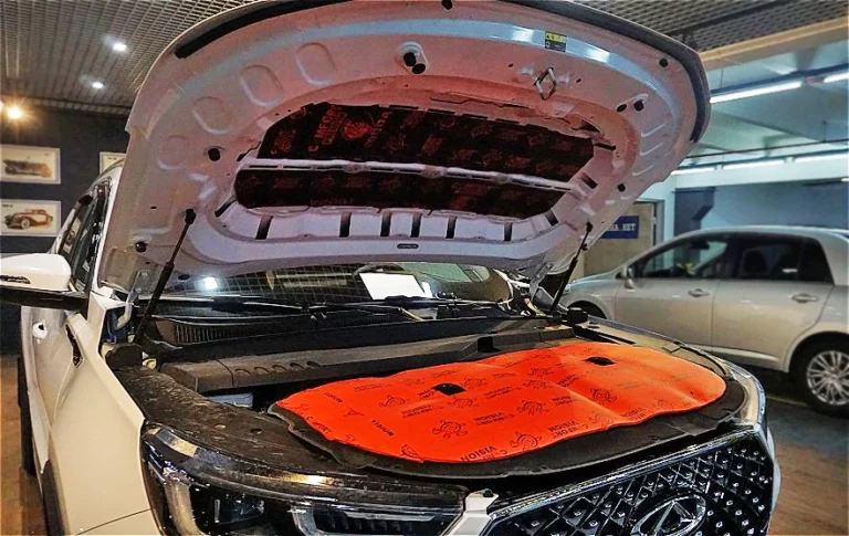 Шумоизоляция Cherry Tiggo 8 pro баг 8