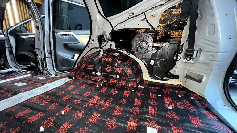 Шумоизоляция Mitsubishi Montero Sport 2022 баг 5
