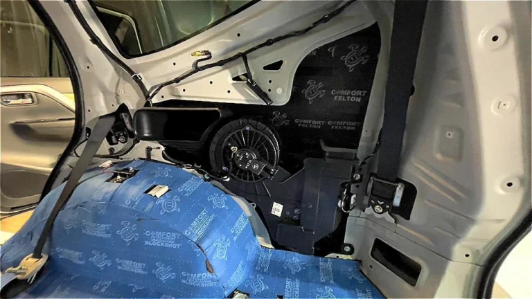 Шумоизоляция Mitsubishi Montero Sport 2022 баг 7