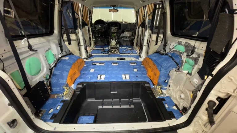 Шумоизоляция Mitsubishi Pajero баг 5