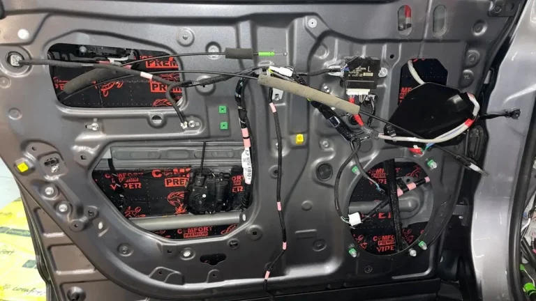 шумоизоляция Lexus RX 2023 двер4