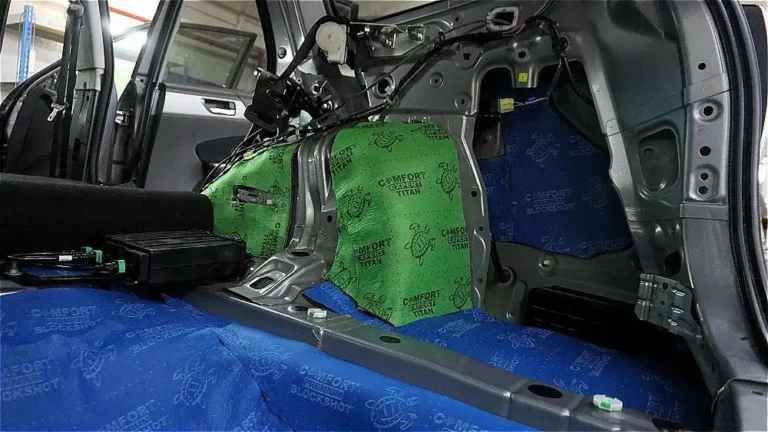 шумоизоляция Subaru Forester 2011 баг 6